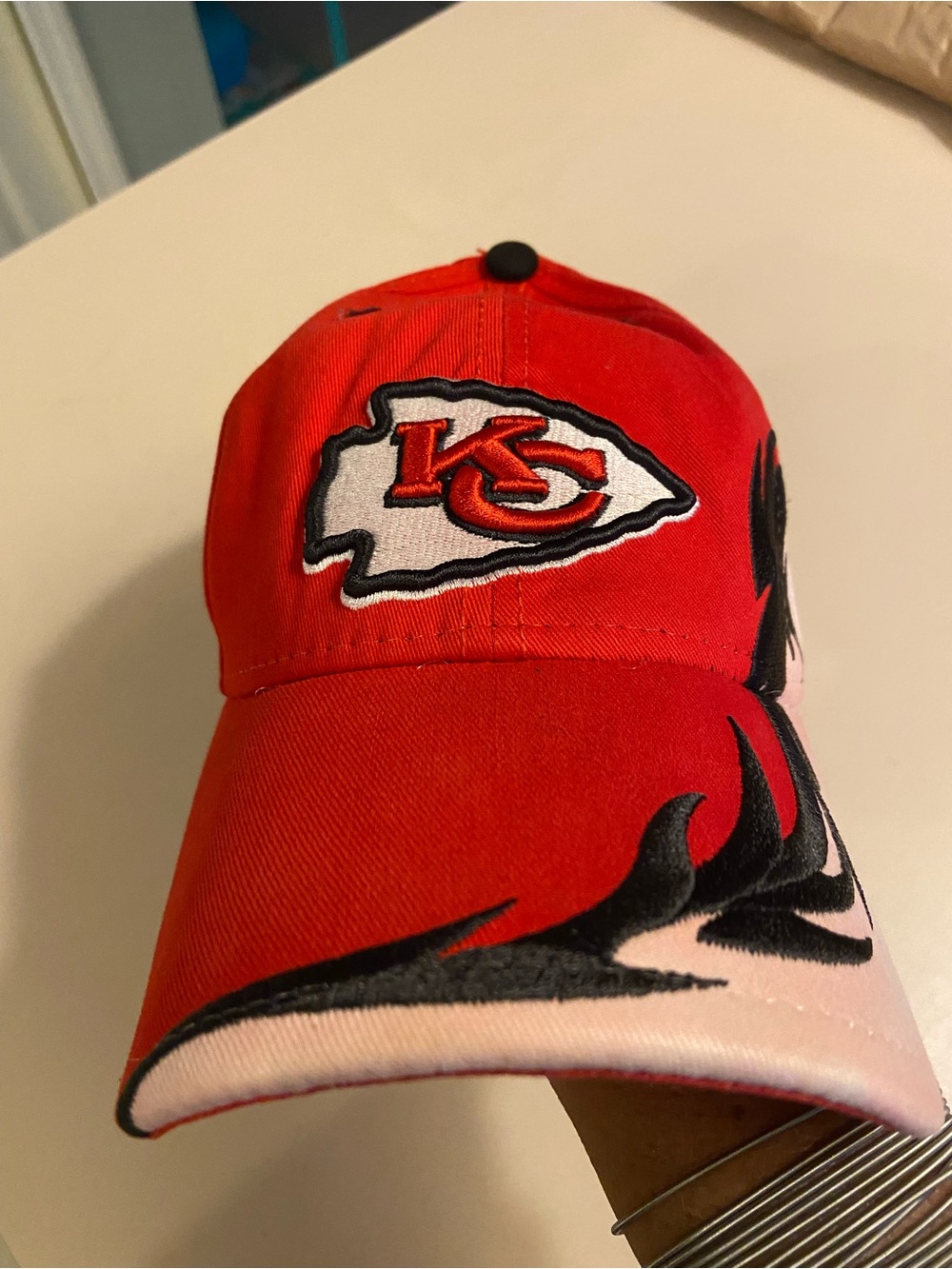 New Era Kansas City Chiefs Red and Pink Flame Accent Cap